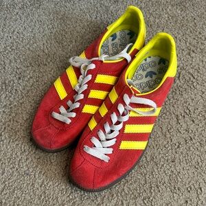 adidas Red and Yellow Women's Shoes
